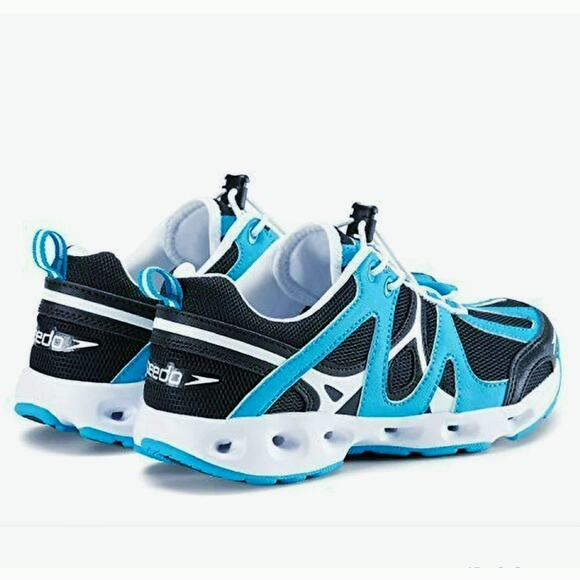 Speedo Womens Hydro Comfort 3.0 Water Shoe Sneaker Womens Sz 9 Blue Black - Picture 13 of 14